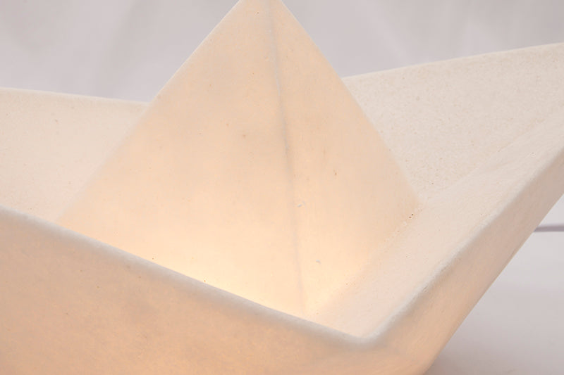 Petite Lampe bateau en papier