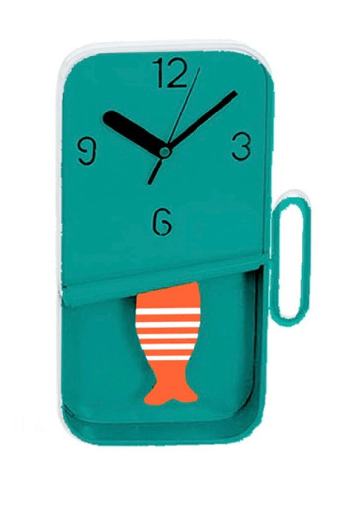 Horloge boîte de sardines