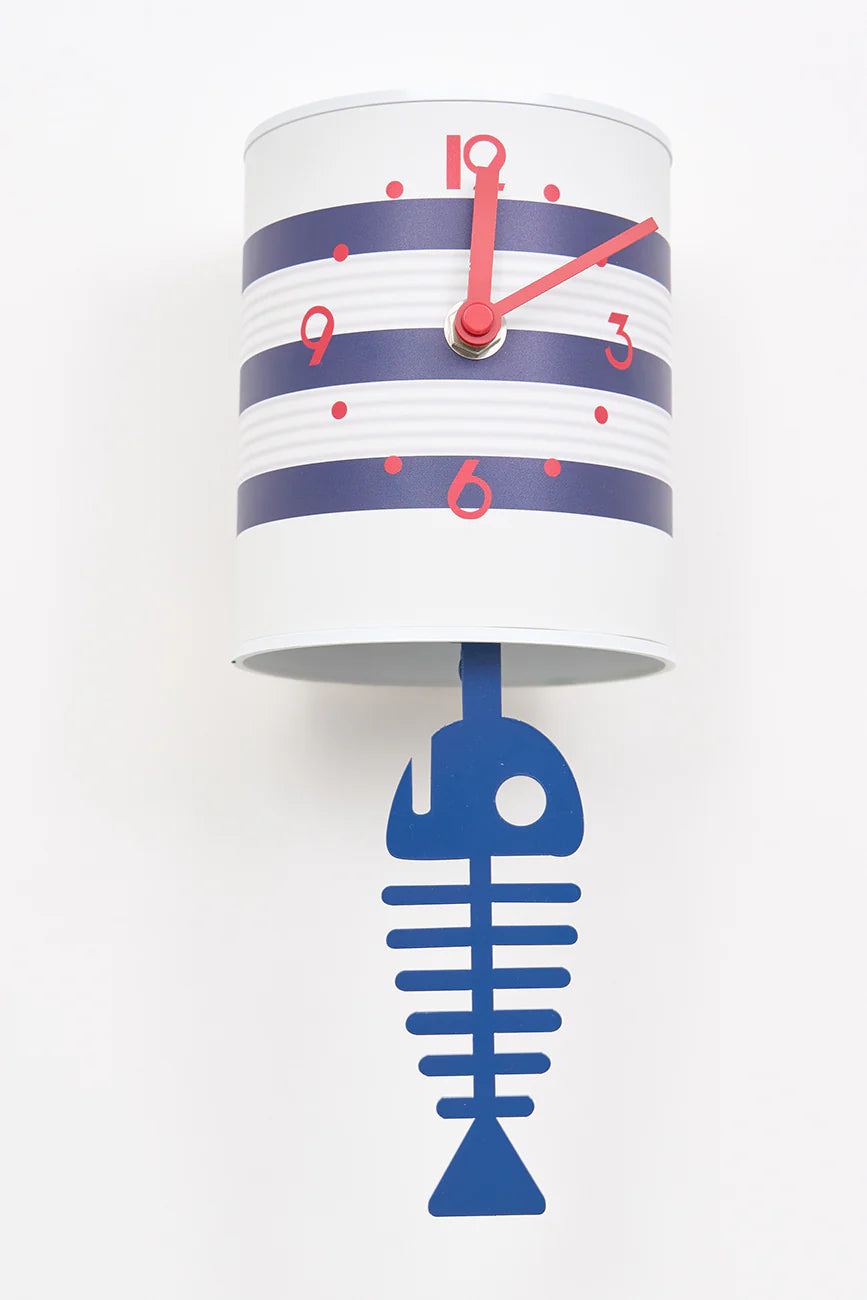 Horloge boite de conserve
