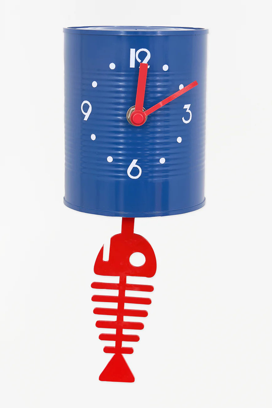 Horloge boite de conserve