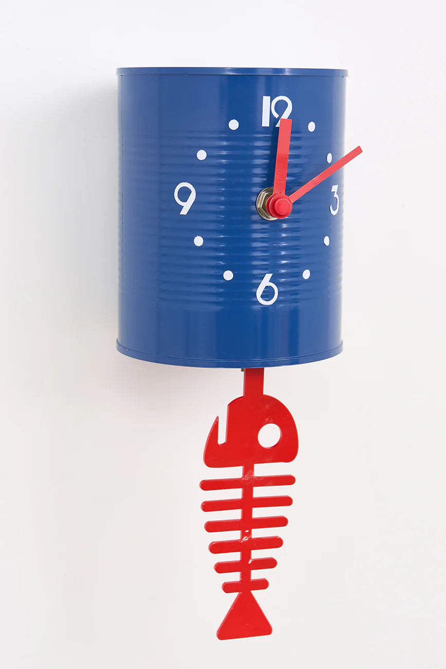Horloge boite de conserve