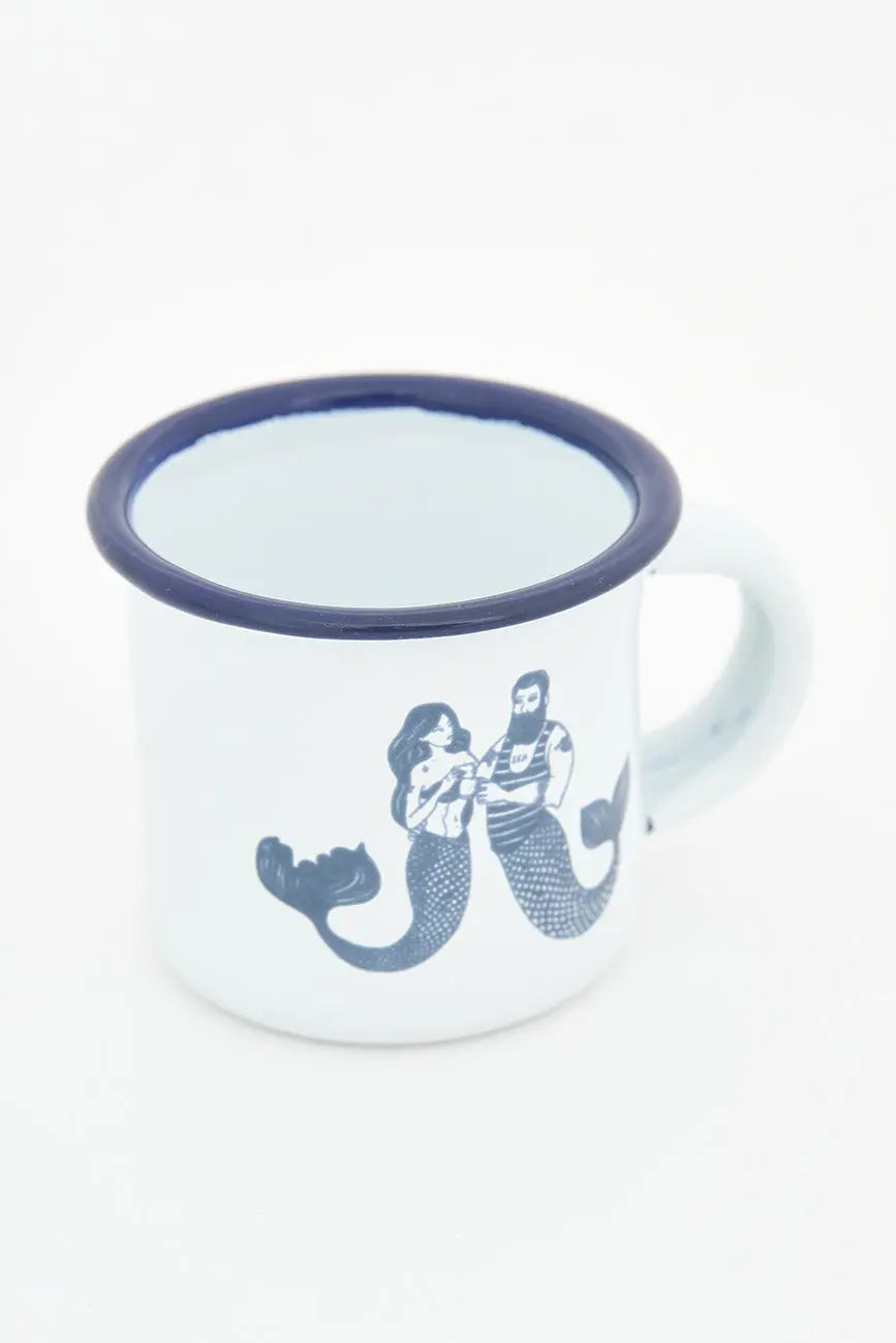Mini mug émaillé pour expresso