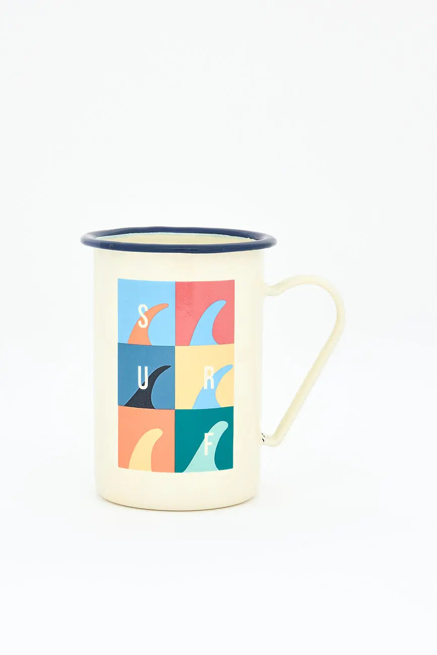 Mug émaillé XL - divers motifs