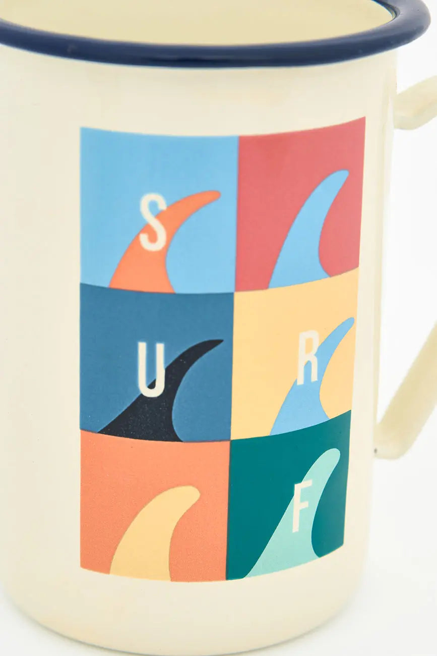 Mug émaillé XL - divers motifs