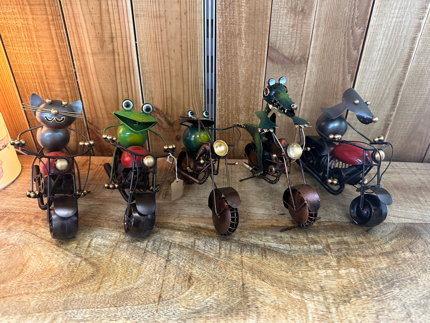 Animaux à moto