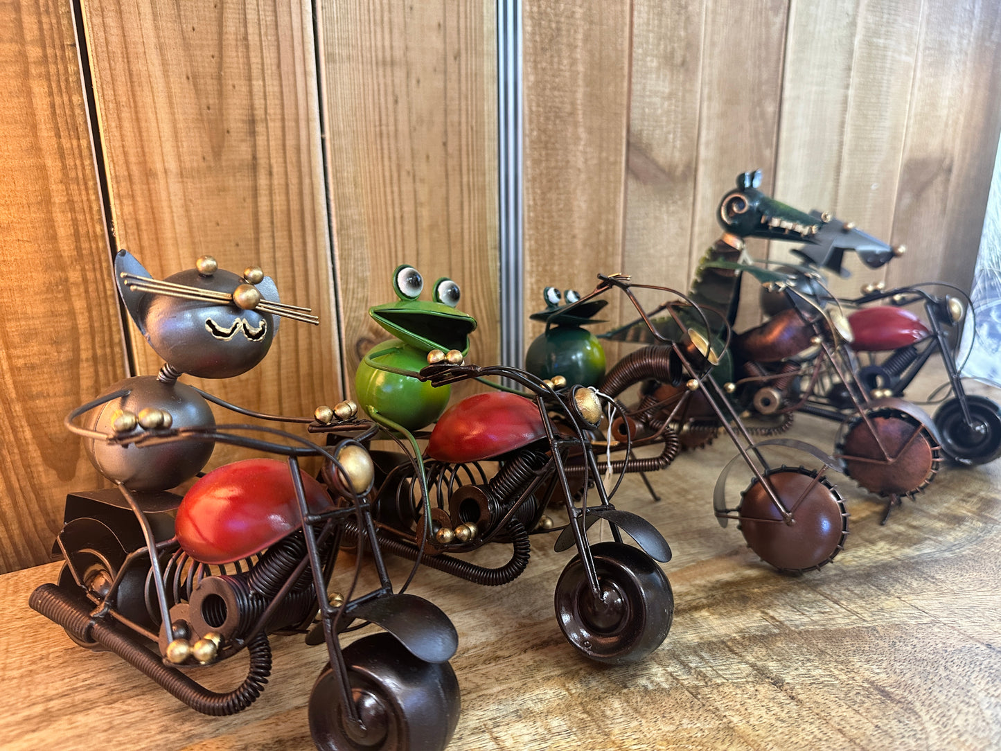 Animaux à moto