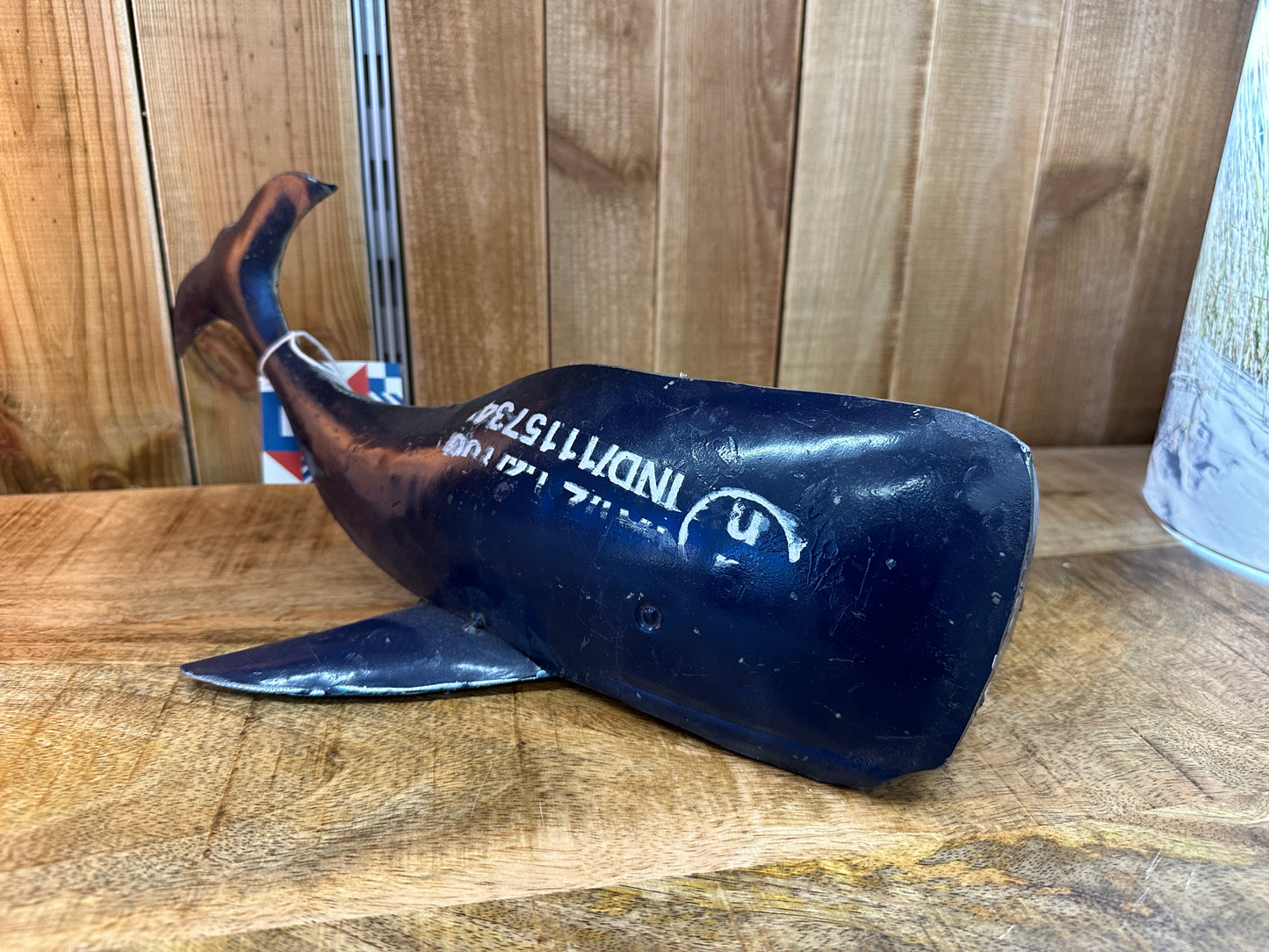 Baleine métal recyclé 37cm