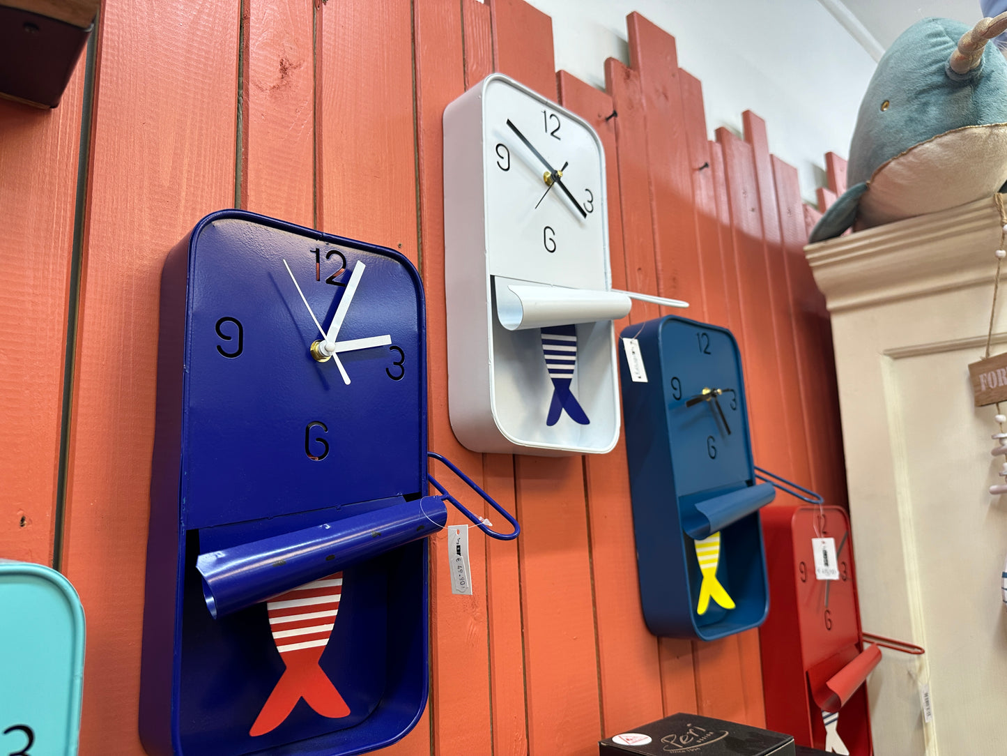 Horloge boîte de sardines je
