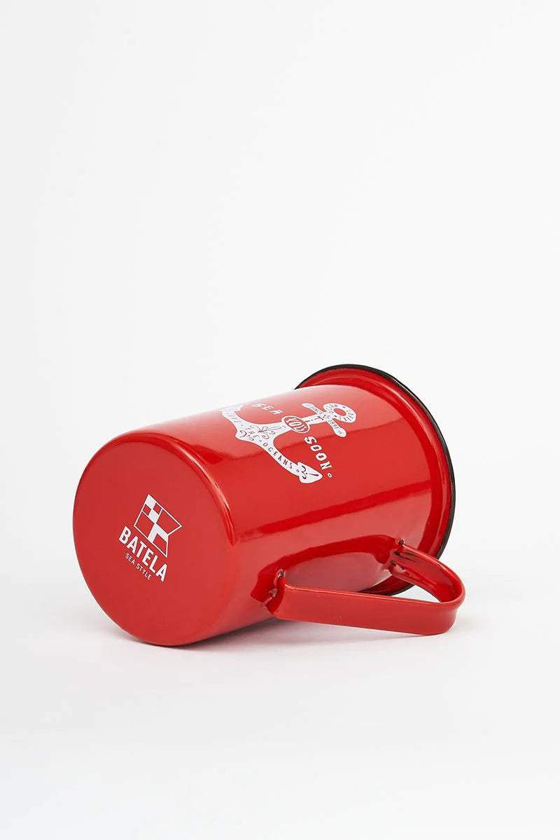 Mug émaillé XL - divers motifs