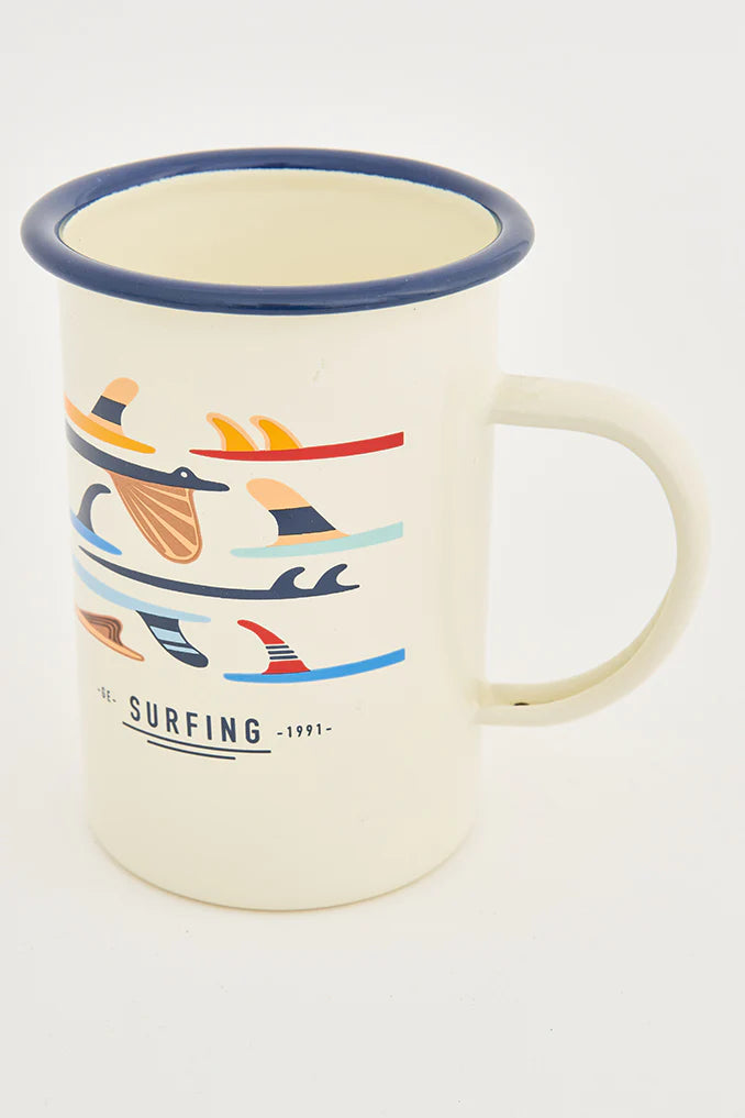 Mug émaillé XL - divers motifs