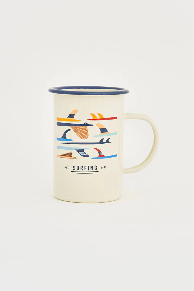 Mug émaillé XL - divers motifs