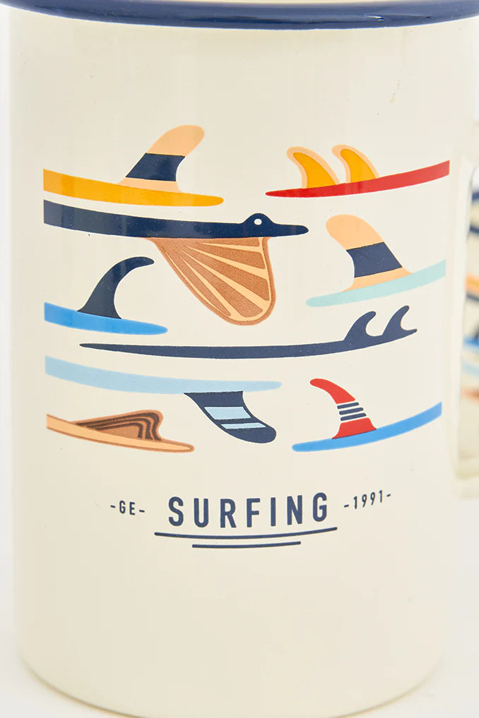 Mug émaillé XL - divers motifs