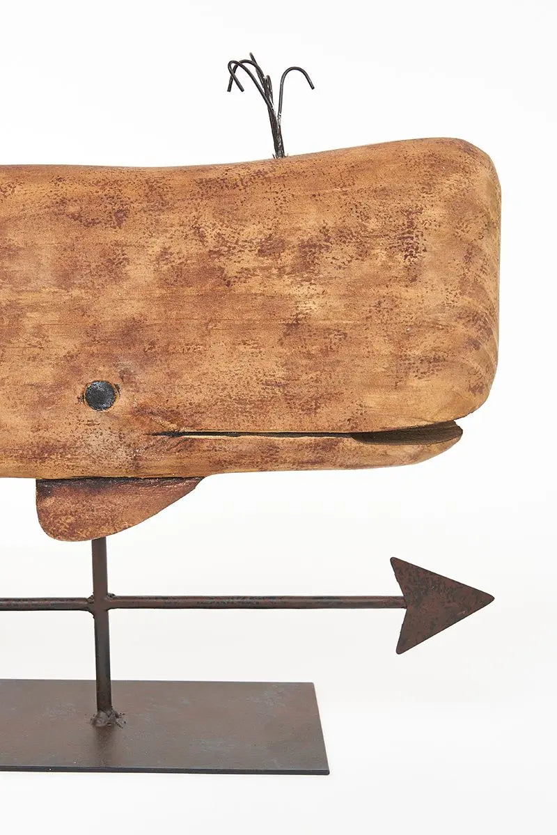 Girouette de table baleine