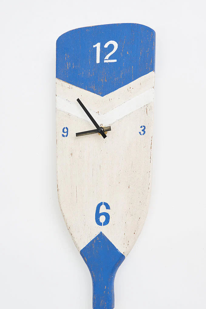 Horloge Aviron en bois