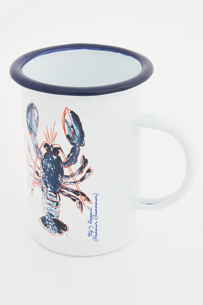 Mug émaillé XL - divers motifs