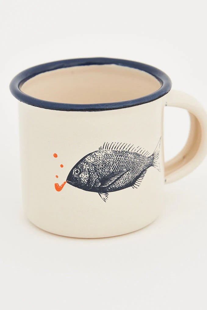 Mini mug émaillé pour expresso