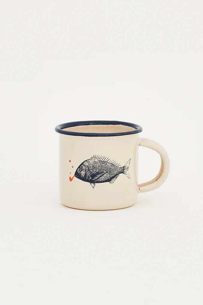 Mini mug émaillé pour expresso