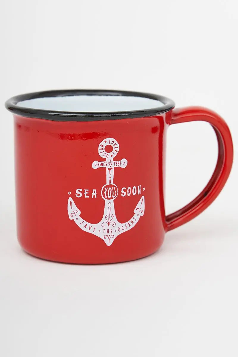 Mini mug émaillé pour expresso