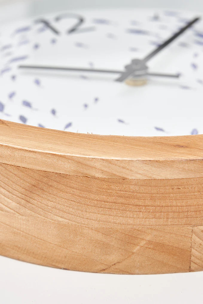 Horloge murale avec motif de poissons