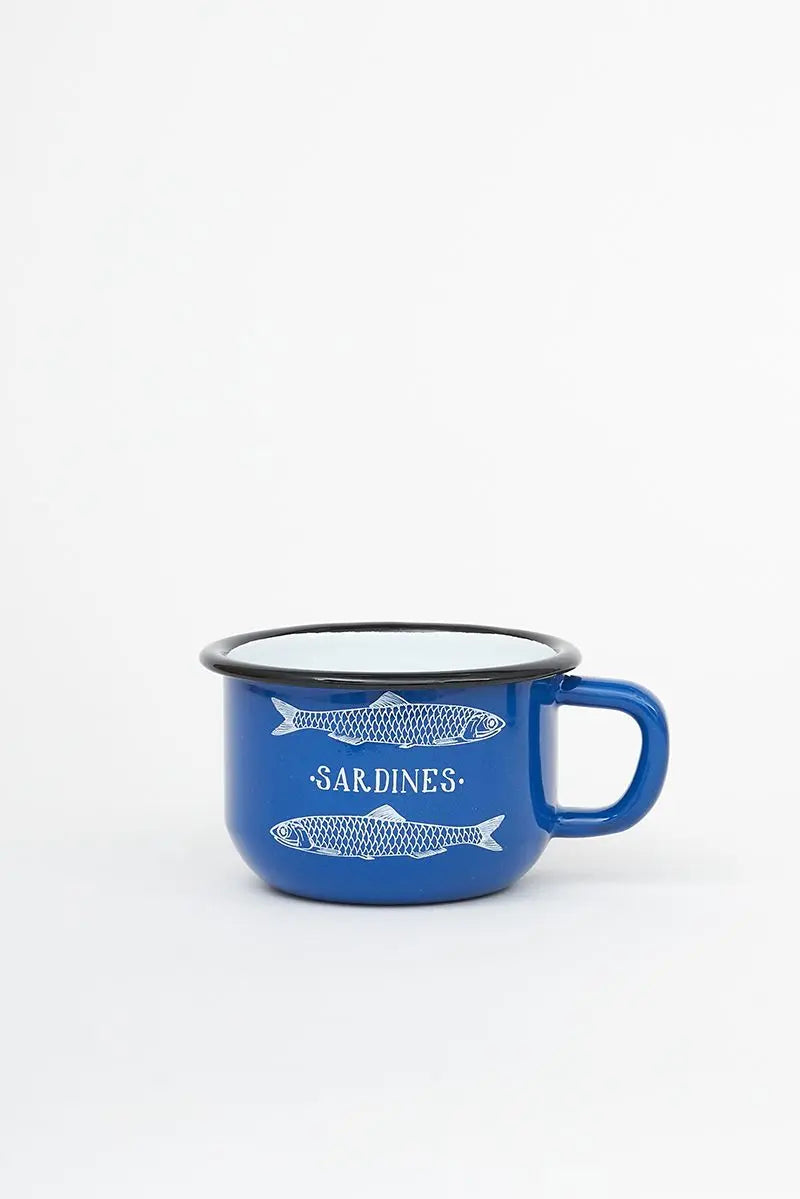 Tasse à café émaillé - divers motifs