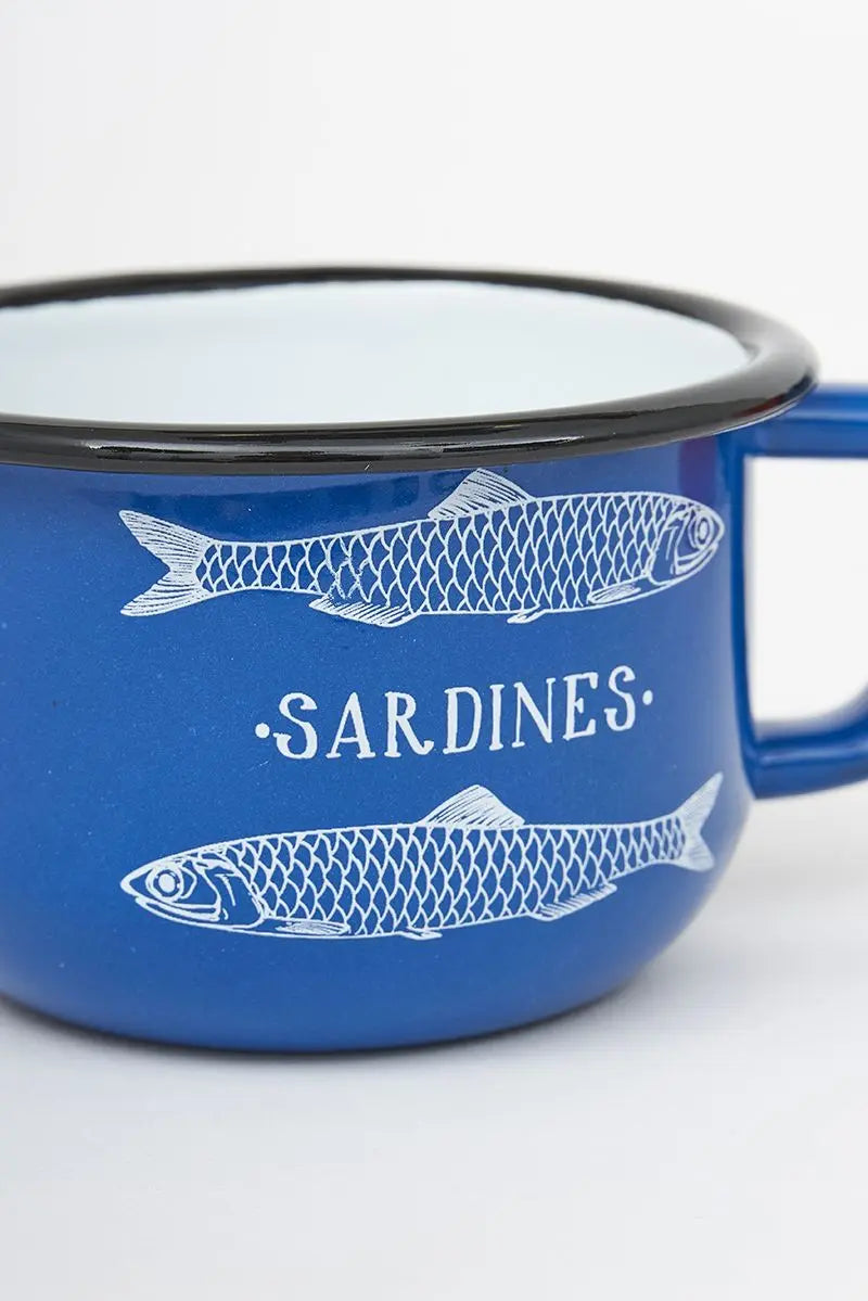Tasse à café émaillé - divers motifs