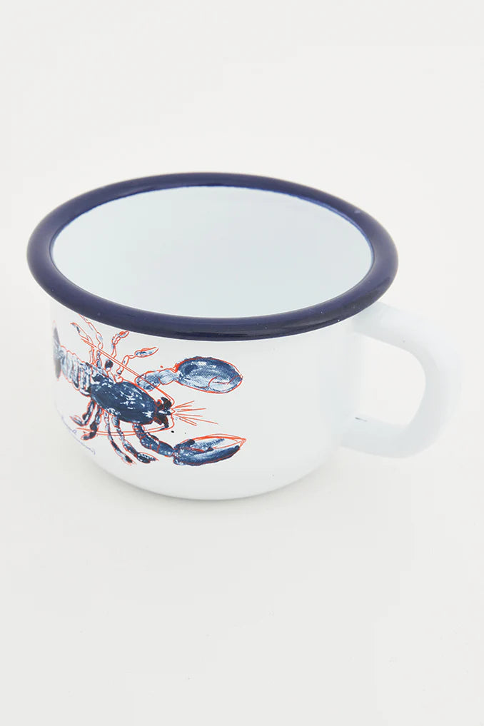 Tasse à café émaillé - divers motifs