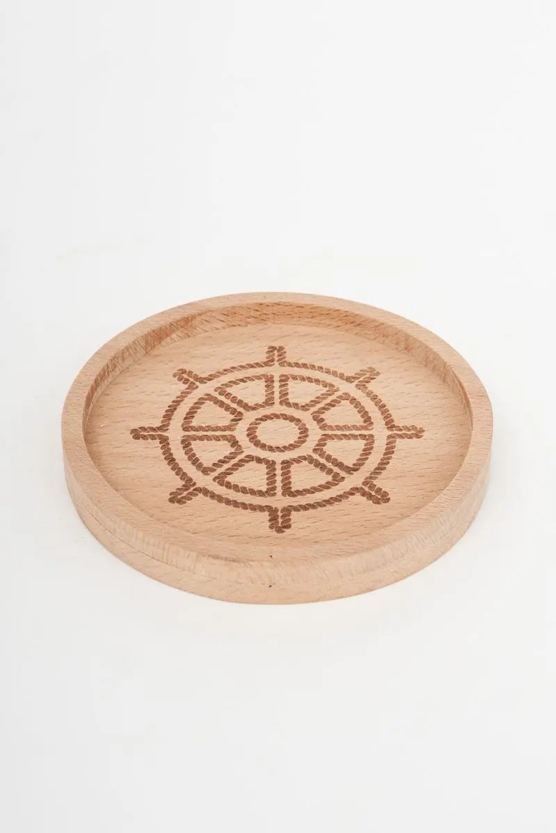 Dessous de verre en bois