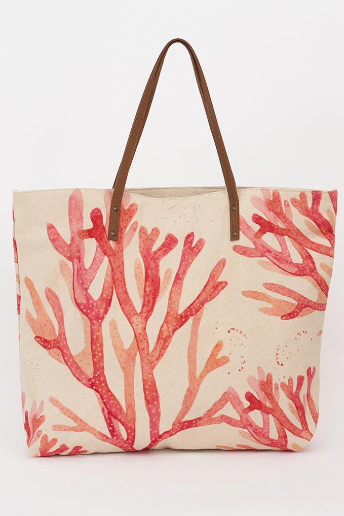 Grand sac à main algues
