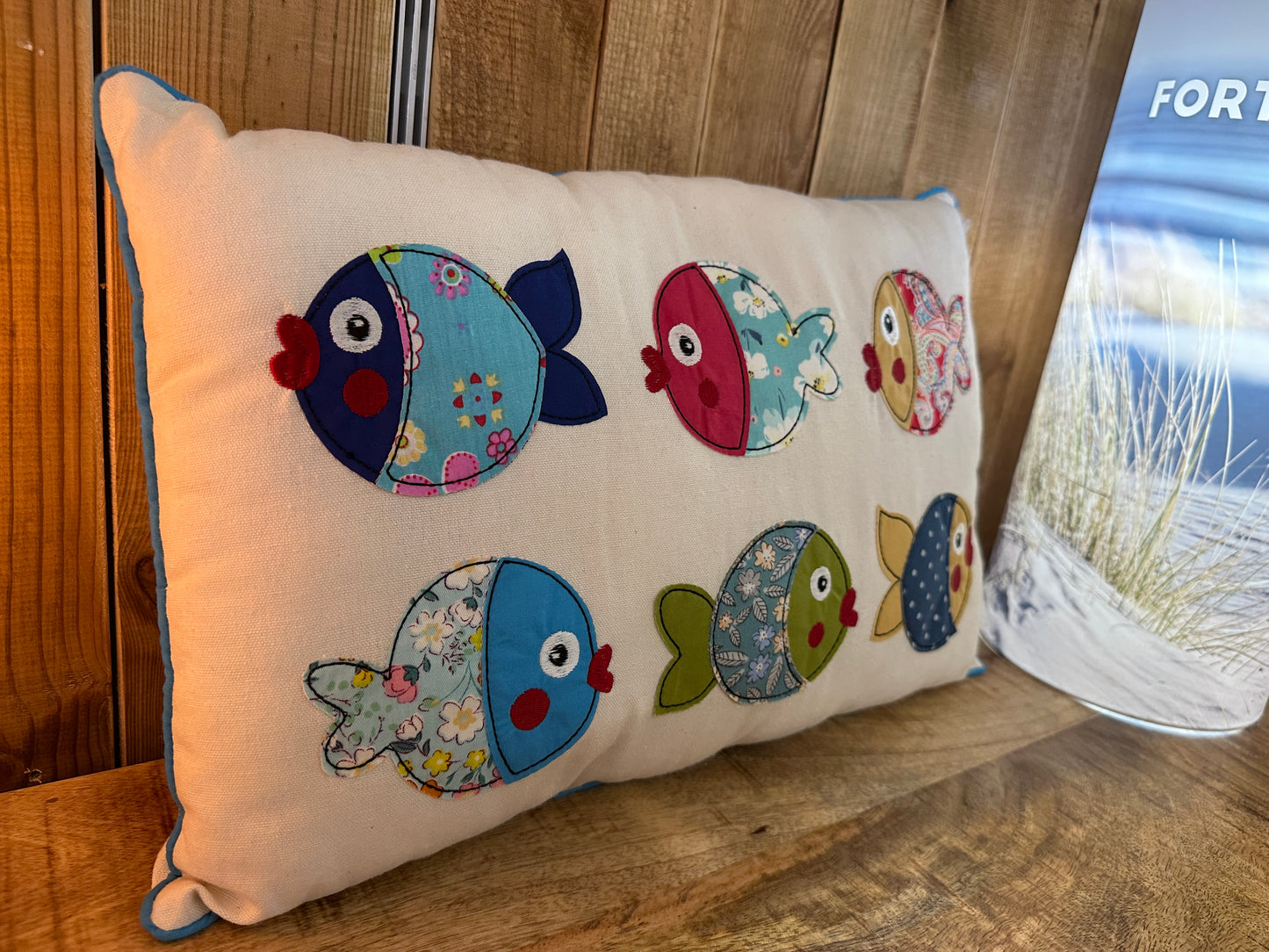 Coussin Poissons boule