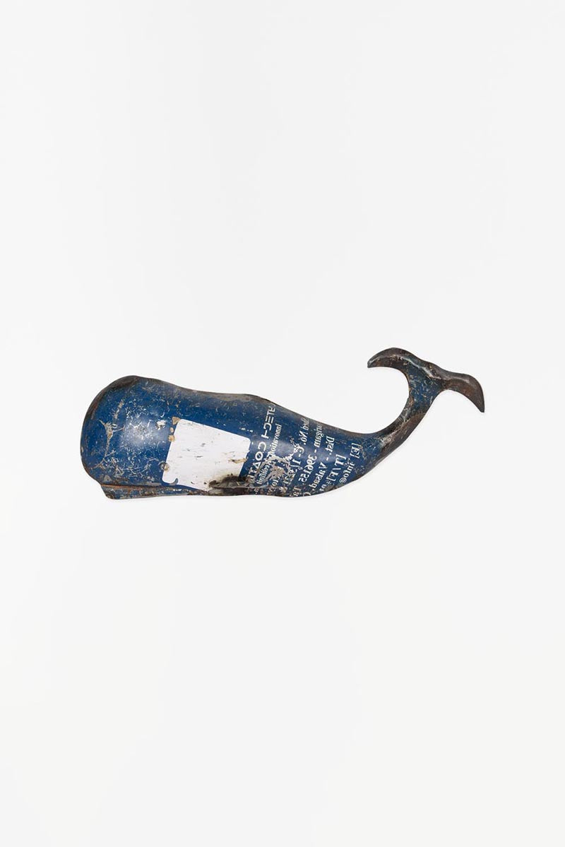 Baleine métal recyclé 37cm
