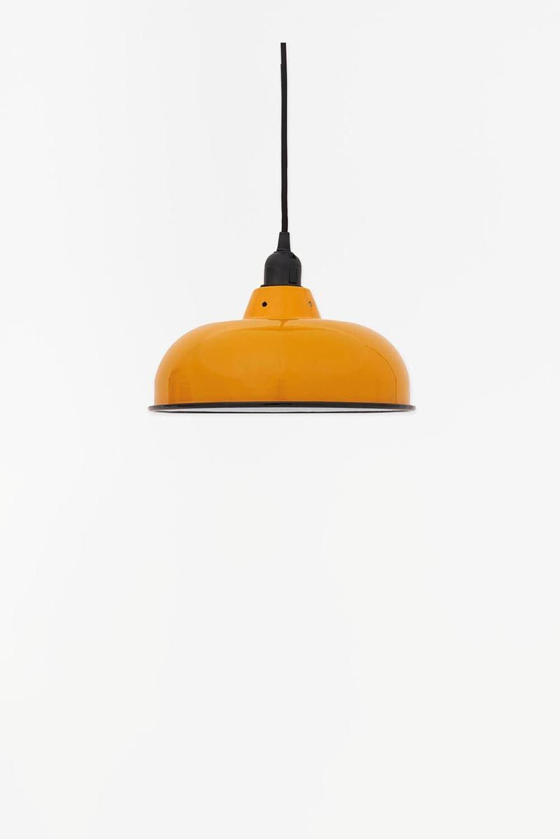 Lampe suspendu émaillée