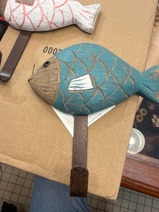 Porte-Manteaux Poisson bois