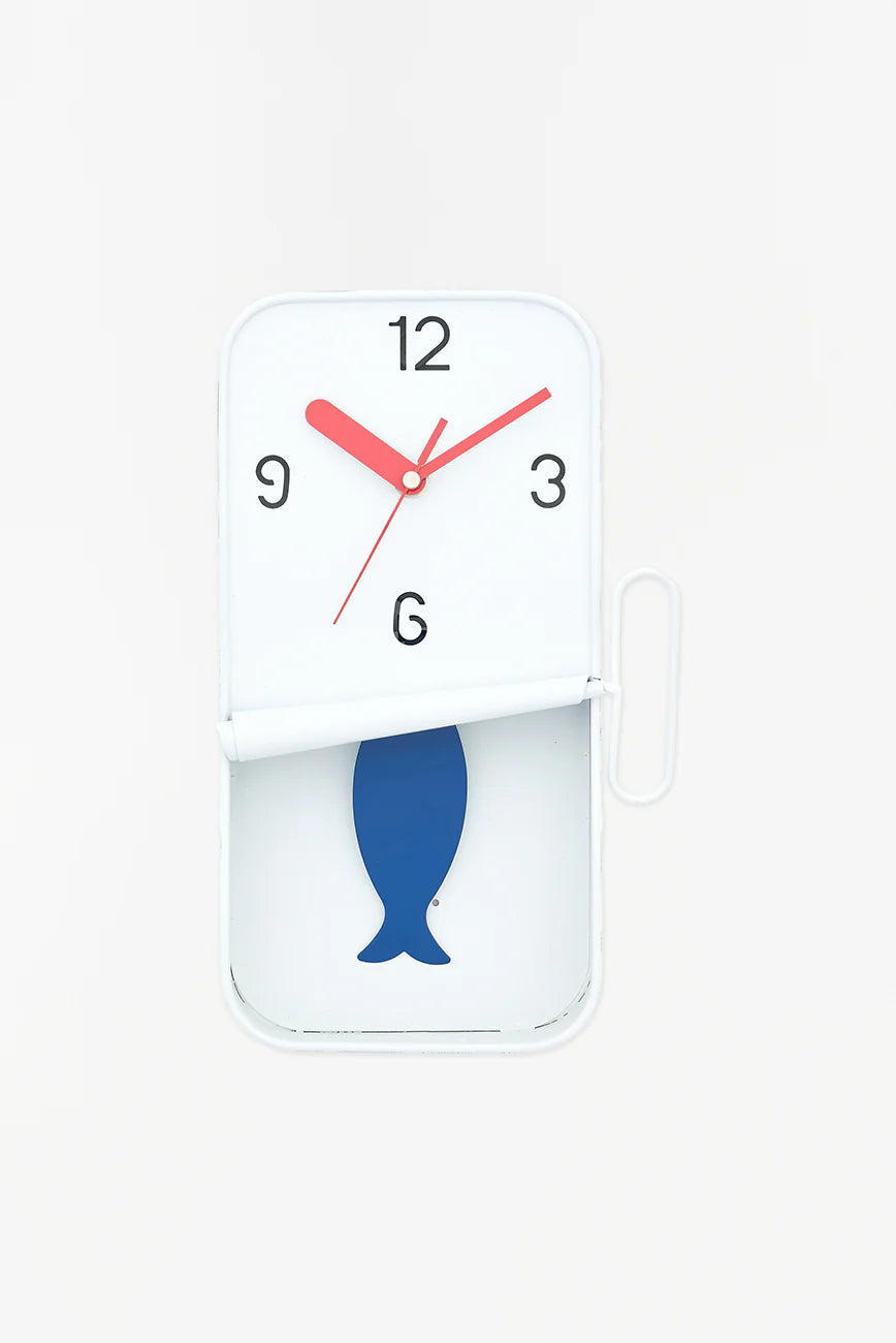 Horloge boîte de sardines