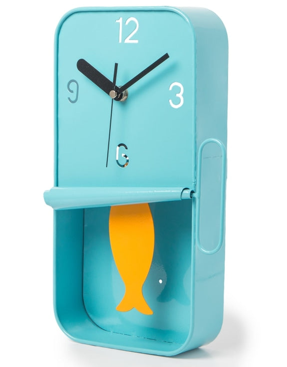 Horloge boîte de sardines