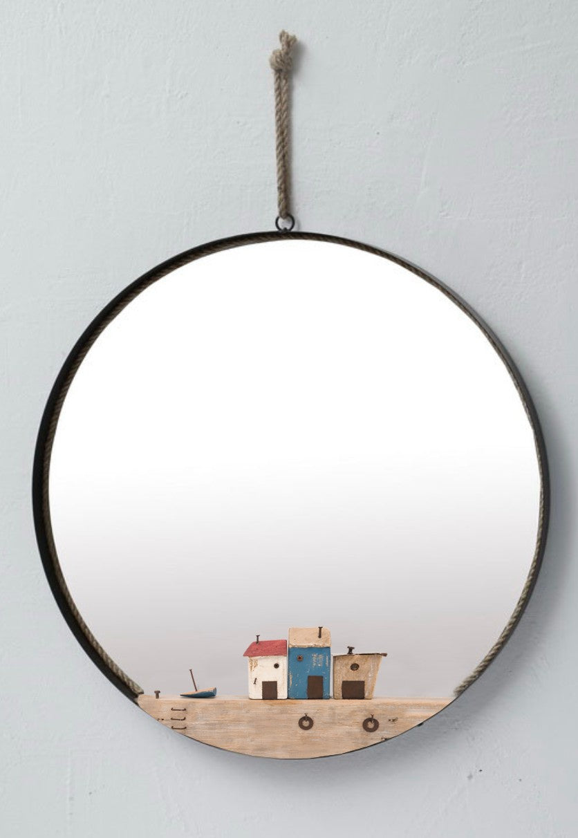 Miroir style port de pêche
