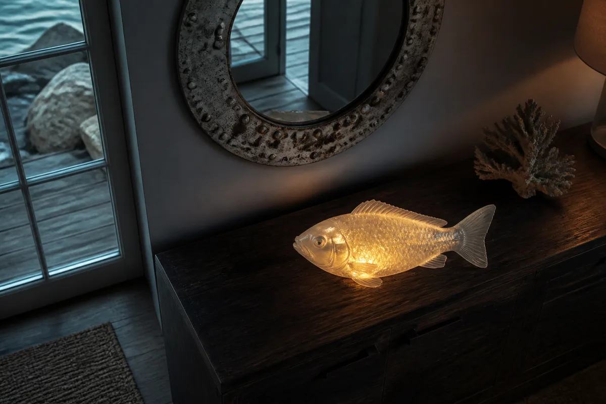 Luminaires et objets marins
